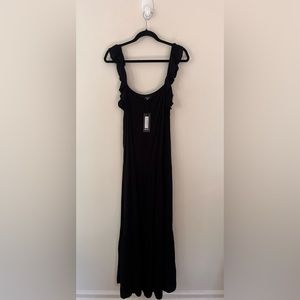 Nasty Gal Maxi Dress Black NWT